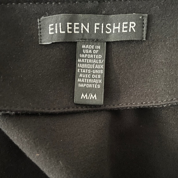 Eileen Fisher Drape Collar Long Sleeve Asymmetric Zip Short Moto Jacket Medium - Picture 7 of 10